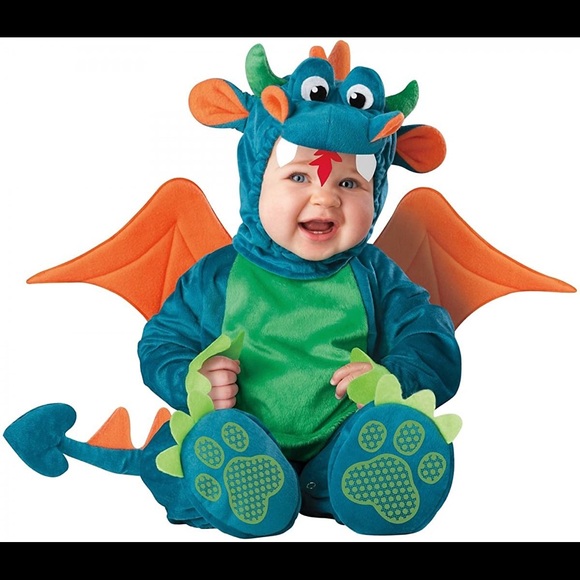 Other - Dinky Dragon Halloween Costume 6/12M